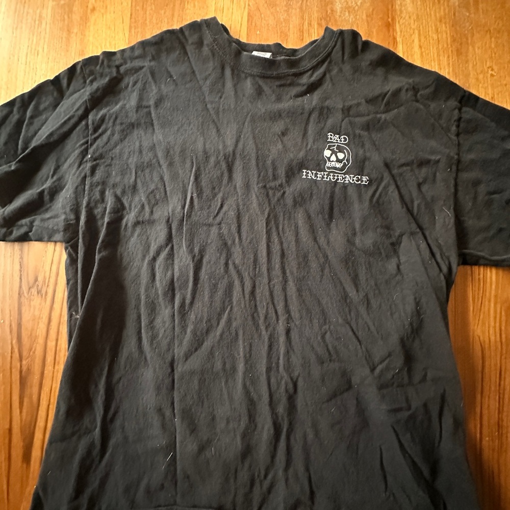 Catbite - Bad Influence Black Tee - Men’s XL